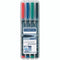 Staedtler 314 Lumocolor Permanent Marker Broad Wallet 4 314WP4 - SuperOffice