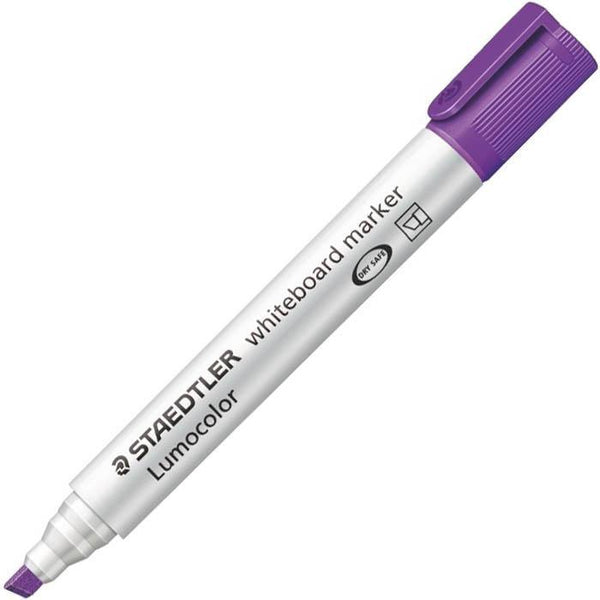 Staedtler 341 Lumocolor Compact Whiteboard Marker Bullet Violet Box 10 341-6 - SuperOffice