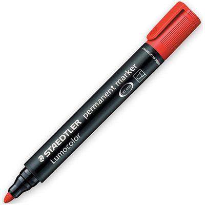 Staedtler 352 Lumocolor Permanent Marker Bullet Point 2.0Mm Red 352-2 - SuperOffice