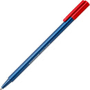 Staedtler 437 Triplus Ballpoint Pen Extra Broad Red Box 10 437 XB-2 - SuperOffice