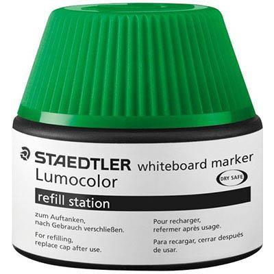 Staedtler 488 Lumocolor Whiteboard Marker Refill Station Green 488 51-5 - SuperOffice