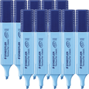 Staedtler Textsurfer Classic Highlighter Chisel Tip Blue Box 10 BULK 364-3 (Blue Box 10) - SuperOffice