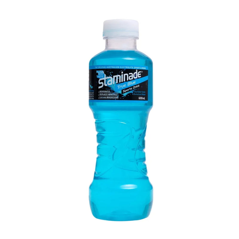 Staminade Sports Drink Electrolytes True Blue 600mL Pack 12 Bulk 949212 - SuperOffice