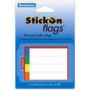 Stick On Index Flags 100 Sheets 14 X 76Mm Assorted Pack 400 100852297 - SuperOffice