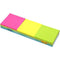 Stick On Notes 50 Sheets 76 X 76Mm Neon Assorted Pack 12 100852308 - SuperOffice