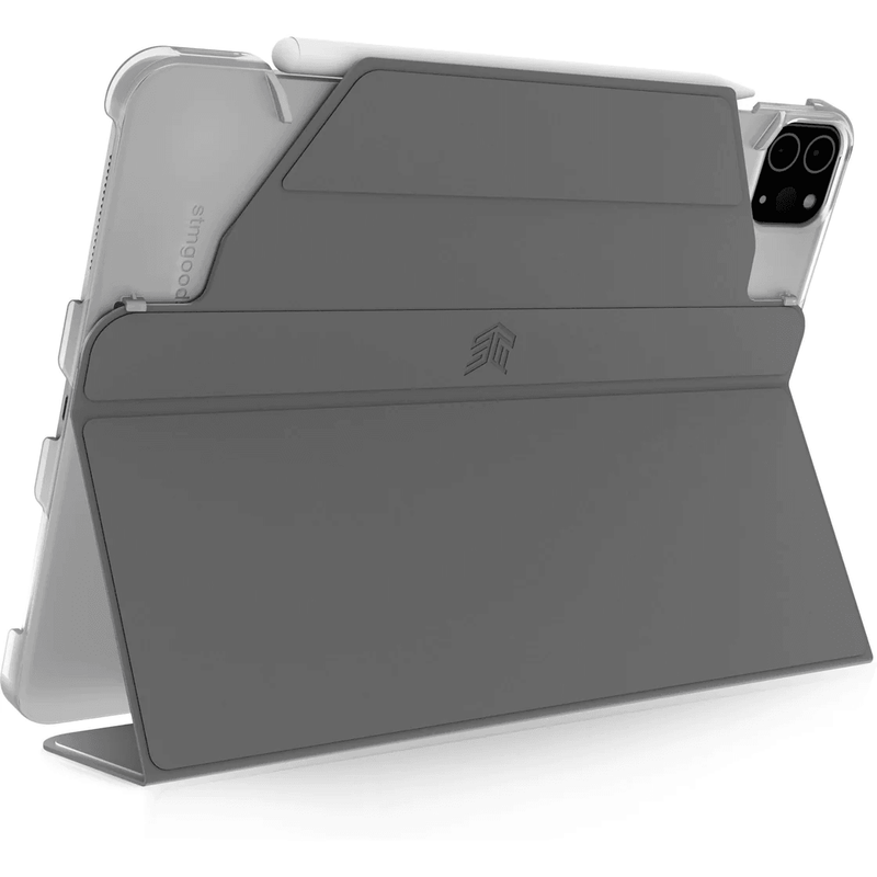 STM Studio Case iPad Air 5th/4th Gen & iPad Pro 11" 4th/3rd/2nd/1st Gen Cover Grey stm-222-383KY-02 - SuperOffice