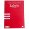 Stock Forms 1UP Inkjet Laser Labels A4 Fluoro Green 100 Sheets A4/1F Green - SuperOffice