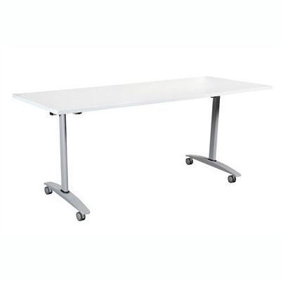 Summit Flip Table 1800 X 750Mm White YSMFT18W - SuperOffice