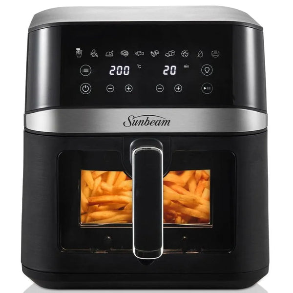 Sunbeam DiamondForce Air Fryer Alinea Pro 6L Black AFP4550DF - SuperOffice