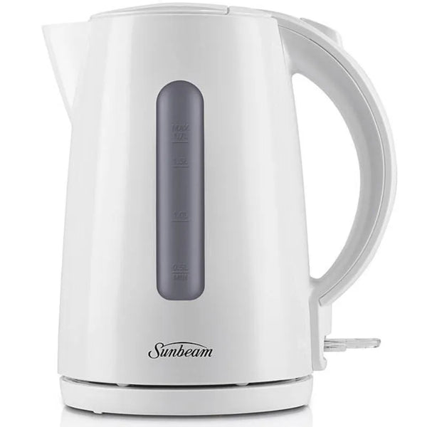 Sunbeam Kettle Rise Up 1.7L Kettle 2200W White KEP0007WH - SuperOffice