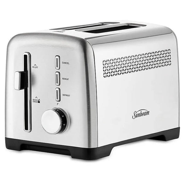 Sunbeam Toaster Fresh Start 2 Slice Stainless Steel TAM1002SS - SuperOffice