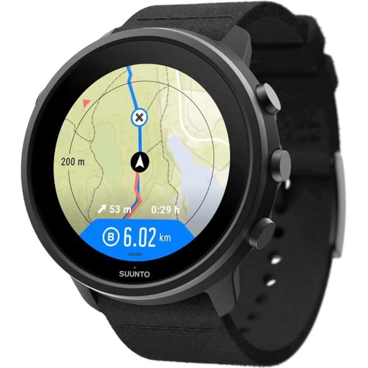 Suunto 7 Smart Watch Heart Rate/2"AMOLED Display/GPS Matte Black Titanium SS050568000 - SuperOffice