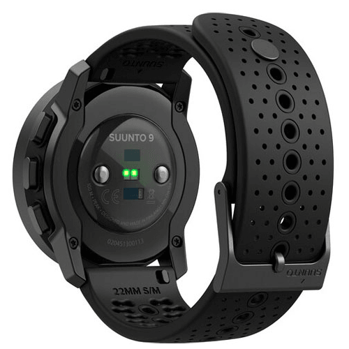 Suunto 9 Peak Smart Watch Heart Rate/1.2"LED Display/GPS All Black SS050522000 - SuperOffice