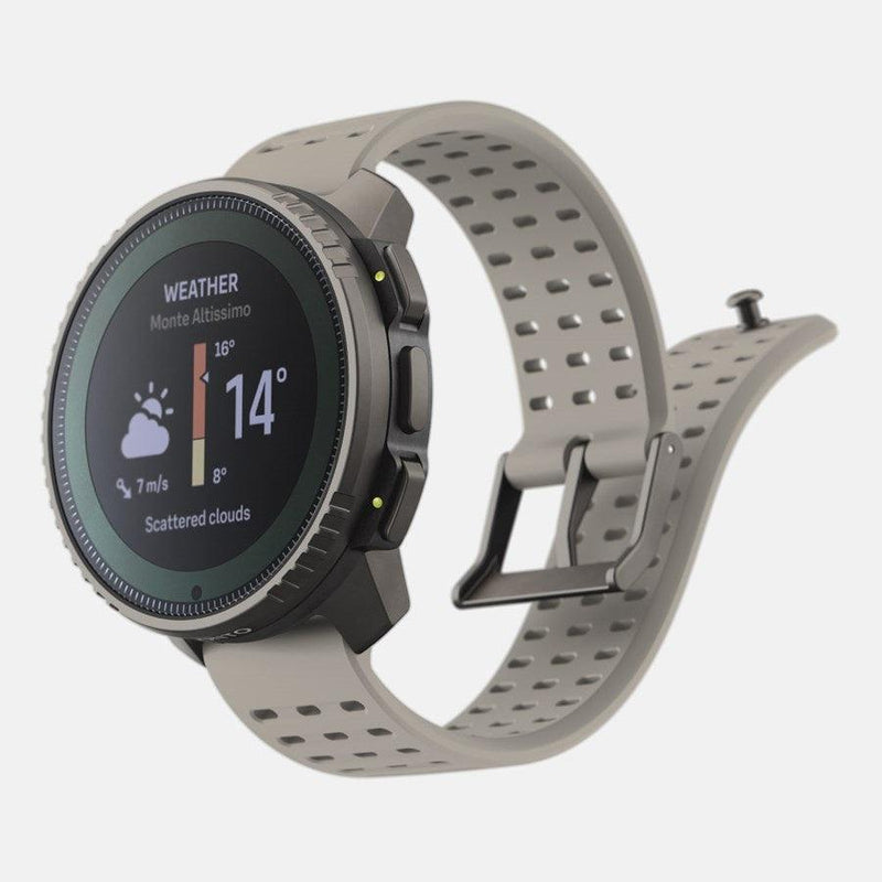 Suunto Vertical Titanium Solar Charging Smart Watch 1.4"LED Display/GPS/Sport Modes/Heart Rate/Sleep Tracking Sand SS050860000 - SuperOffice