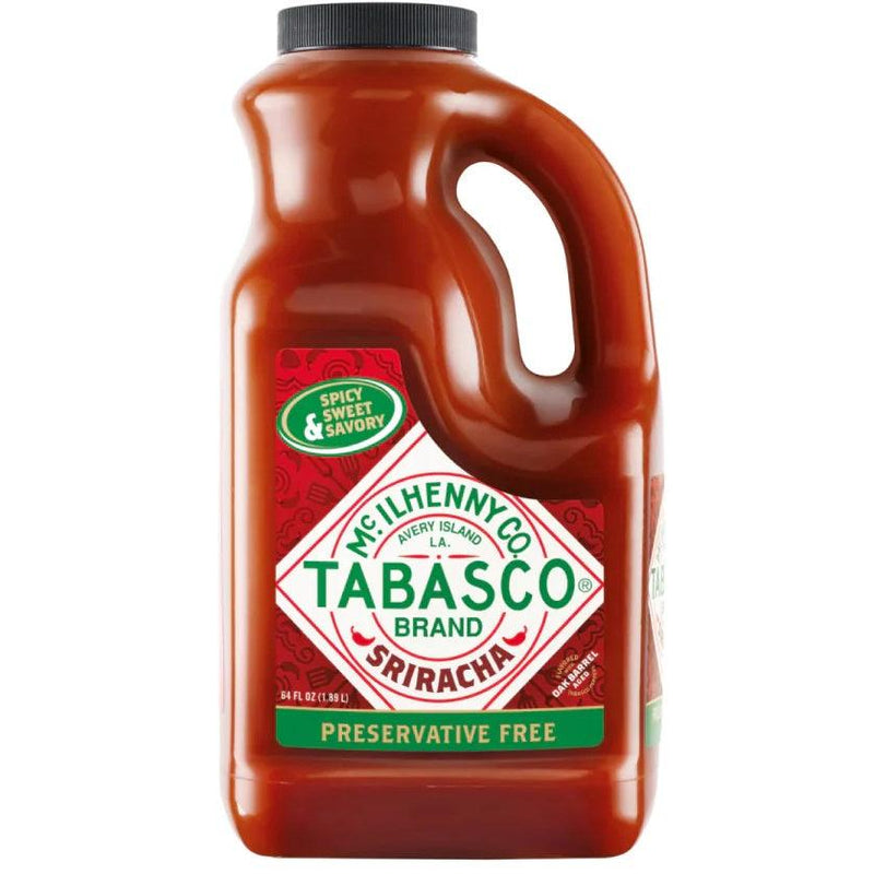 Tabasco Duo Set Buffalo Style Pepper + Sriracha Hot Chilli Sauce 1.89L Pack 2 BUFFALO/SRIRACHA1.89L - SuperOffice