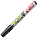 Texta Permanent Marker Chisel Point Black Box 12 0202520 - SuperOffice