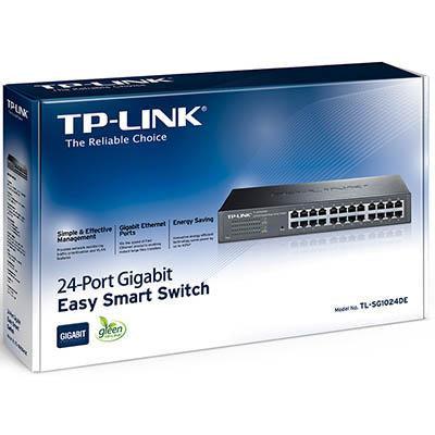 Tp-Link Tl-Sg1024De 24-Port Gigabit Easy Smart Switch NWTL-SG1024DE - SuperOffice