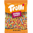 Trolli Britecrawlers Gummy Worms Lollies Candy 2kg Bag 6 Pack Bulk 392376 (6 Bags) - SuperOffice