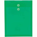 Tudor String And Button Envelopes A4 Green 141384 - SuperOffice