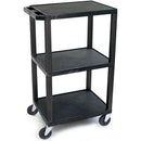 Tuffy Video Trolley 3 Shelf 1220Mm QTWTV48 - SuperOffice