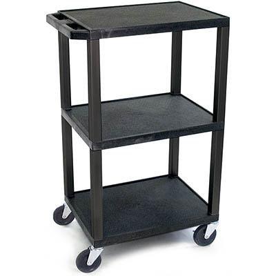 Tuffy Video Trolley 3 Shelf 1220Mm QTWTV48 - SuperOffice