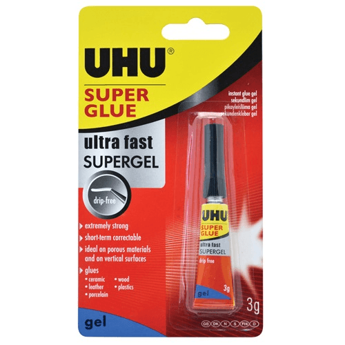 UHU Instant Gel Super Glue 3G Ultra Fast 33-40796 - SuperOffice