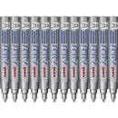 Uni-Ball PX-20 Paint Marker Bullet Tip 2.2mm Silver UNI PX20 Box 12 PX20S (Box 12) - SILVER - SuperOffice