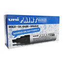 Uni-Ball PX-30 Paint Marker Chisel Tip 8mm Bold Blue Box 6 PX30BBL (Box 6) - SuperOffice