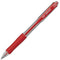 Uni-Ball Sn100 Laknock Retractable Ballpoint Pen Fine 0.7Mm Red SN100FR - SuperOffice