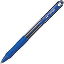 Uni-Ball Sn100 Laknock Retractable Ballpoint Pen Medium 1.0Mm Blue SN100MBL - SuperOffice