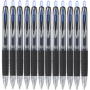 Uni-Ball UMN207 Signo Retractable Gel Ink Rollerball Pen 1.0mm Broad Blue Box 12 UMN207BBL (Box 12) - SuperOffice