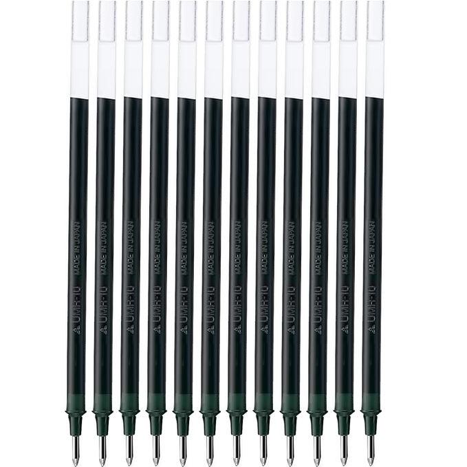 Uni-Ball UMR10 Signo Gel Ink Pen Refill 1.0mm Black 12 Pack UMR10BK (12 Pack) - SuperOffice