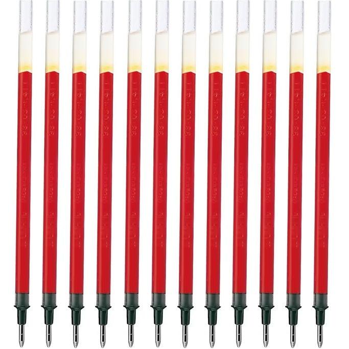 Uni-Ball UMR10 Signo Gel Ink Pen Refill 1.0mm Red 12 Pack UMR-10R (12 Pack) - SuperOffice