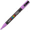Uni Pc-3M Posca Poster Marker Fine Bullet Tip 1.3Mm Lilac PC-3MLV - SuperOffice