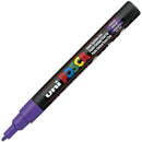 Uni Pc-3M Posca Poster Marker Fine Bullet Tip 1.3Mm Violet PC3MV - SuperOffice