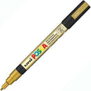 Uni Pc-5M Posca Poster Marker Medium Bullet Tip 2.5Mm Gold PC5MGD - SuperOffice