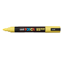 Uni Posca PC-5M Poster Marker Medium Bullet Tip 2.5mm Bright Yellow 6 Pack PC5MBY (6 Pack Bright Yellow) - SuperOffice