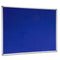 Visionchart Corporate Felt Pinboard Aluminium Frame 1500 X 1200Mm Royal Blue VF1512D - SuperOffice