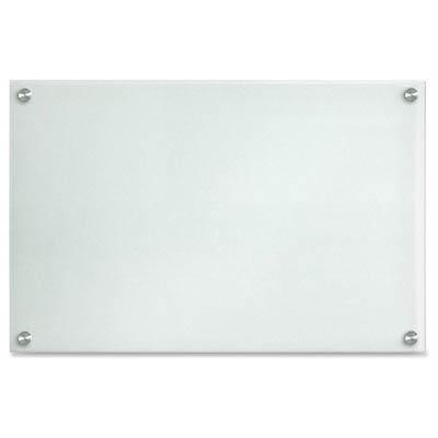 Visionchart Designer Non-Magnetic Glassboard 1200 X 1200Mm White GB05 - SuperOffice