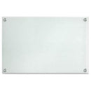 Visionchart Designer Non-Magnetic Glassboard 1200 X 1800Mm White GB09 - SuperOffice