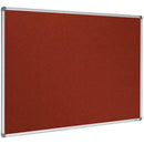 Visionchart Krommenie Pinboard Aluminium Frame 1200 X 1200Mm Hot Salsa KR0452-2201 - SuperOffice