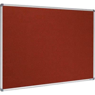 Visionchart Krommenie Pinboard Aluminium Frame 1200 X 900Mm Hot Salsa KR0441-2201 - SuperOffice