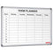 Visionchart Magnetic Whiteboard School Planner 1 Term 1200 X 900Mm VDT100 - SuperOffice