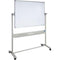 Visionchart Mobile Porcelain Magnetic Whiteboard 1200 X 1200Mm VM1212-P - SuperOffice