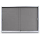 Visionchart Notice Case Sliding Door 1200 X 900Mm Felt Background SGCF1 - SuperOffice