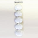 Visionchart Super Strong Glassboard Magnetic Buttons 30Mm White Pack 5 X-MGP3010 - SuperOffice