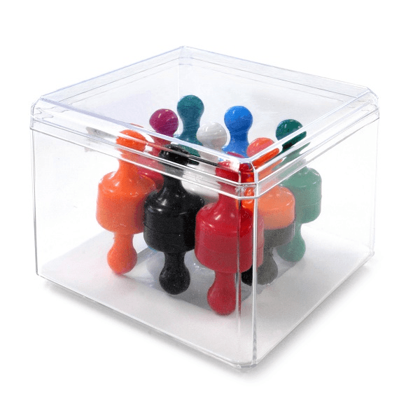 Visionchart Super Strong Glassboard Whiteboard Magnetic Skittles Assorted Pack 18 VA0019 - SuperOffice