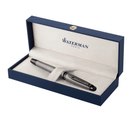 Waterman Expert Metallic Silver Lacquer Ruthenium Trim Fountain Pen Gift Box 2119254 - SuperOffice