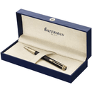 Waterman Perspective Ballpoint Pen Black Gold Trim Gift Box S0830900 - SuperOffice