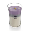 WoodWick Amethyst Sky Trilogy Large Candle Crackles As It Burns 610G Hourglass WW1707526 - SuperOffice